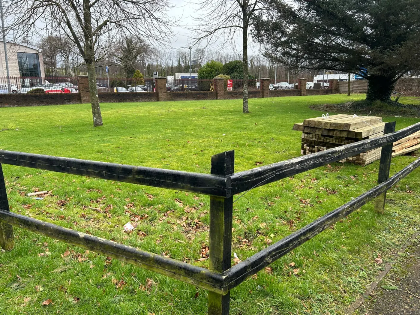 Commercial Grounds Maintenance project 1 serving Templepatrick