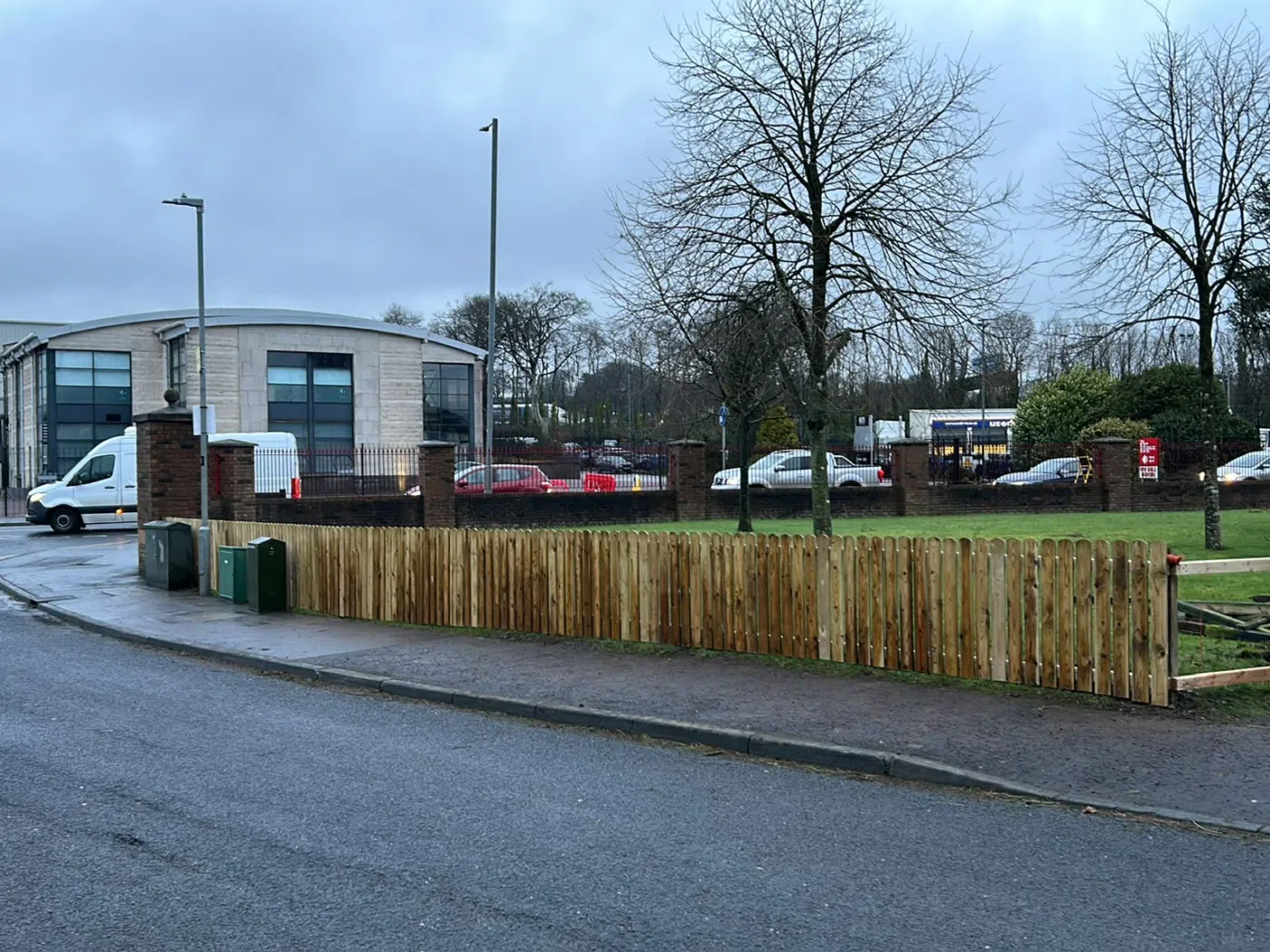 Recent garden fencing work by Pine & Oak