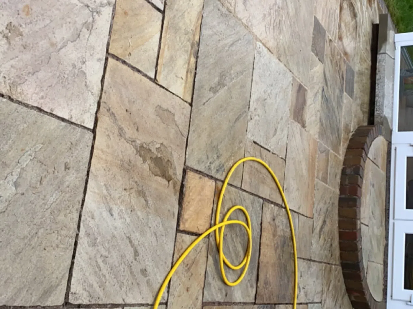 Recent pressure washing work by Pine & Oak